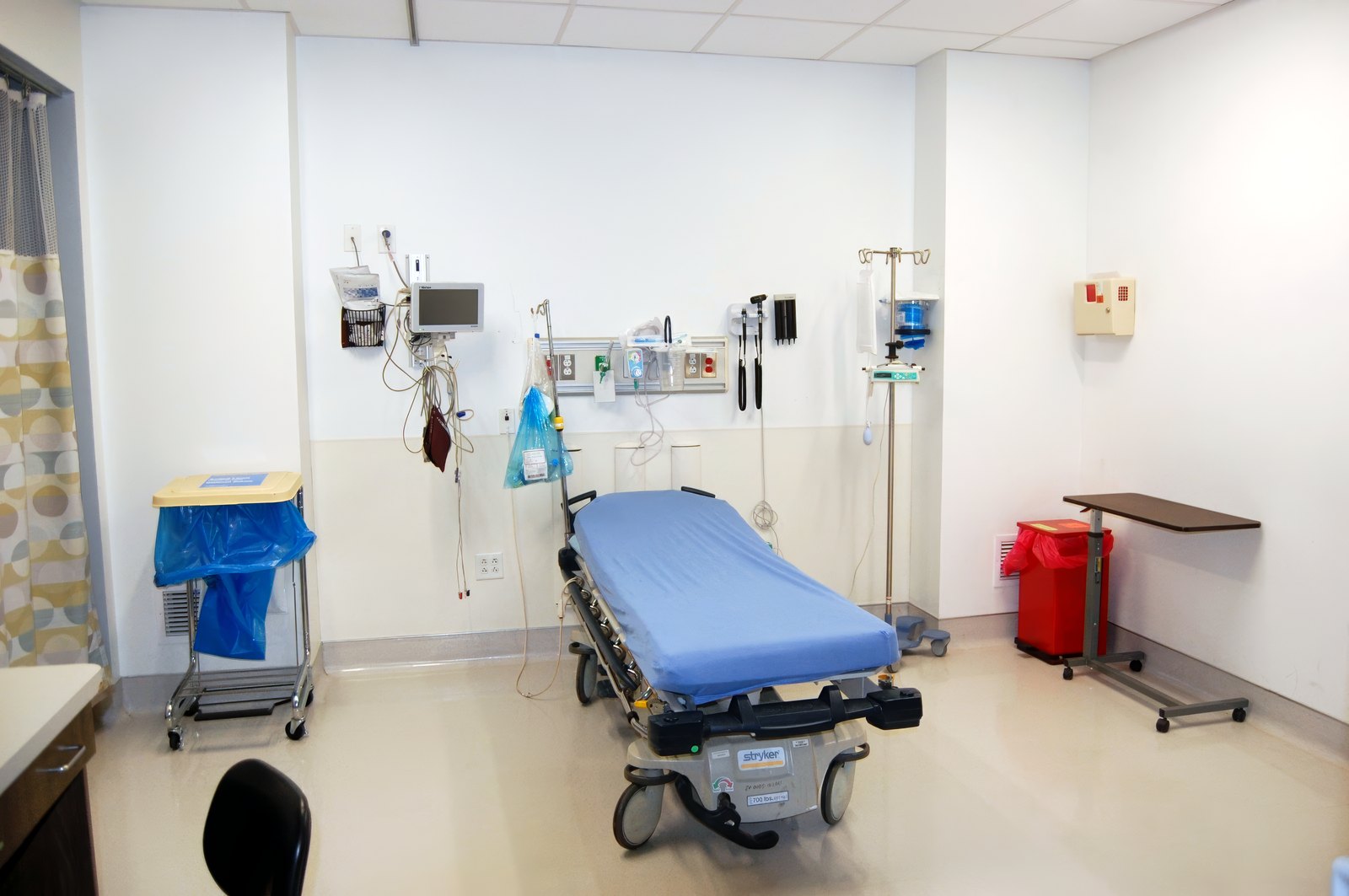 An exam room at Fountain Hills Medical Center.